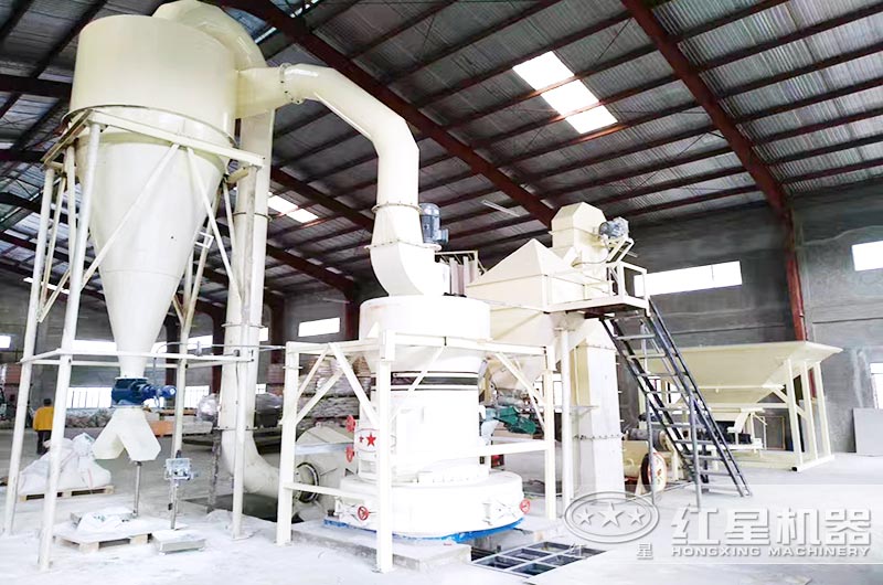石料磨粉機配置收塵裝置，環保節能